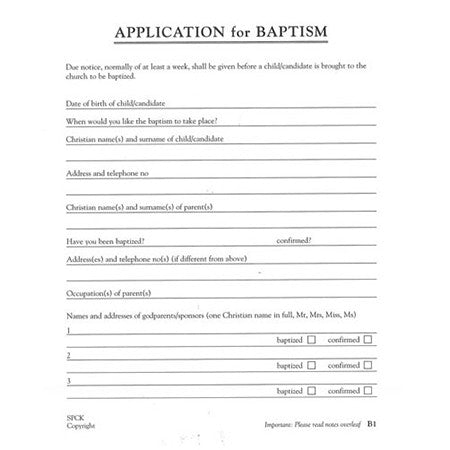 Applications and Forms