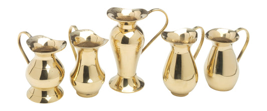Vase set with 5 containers