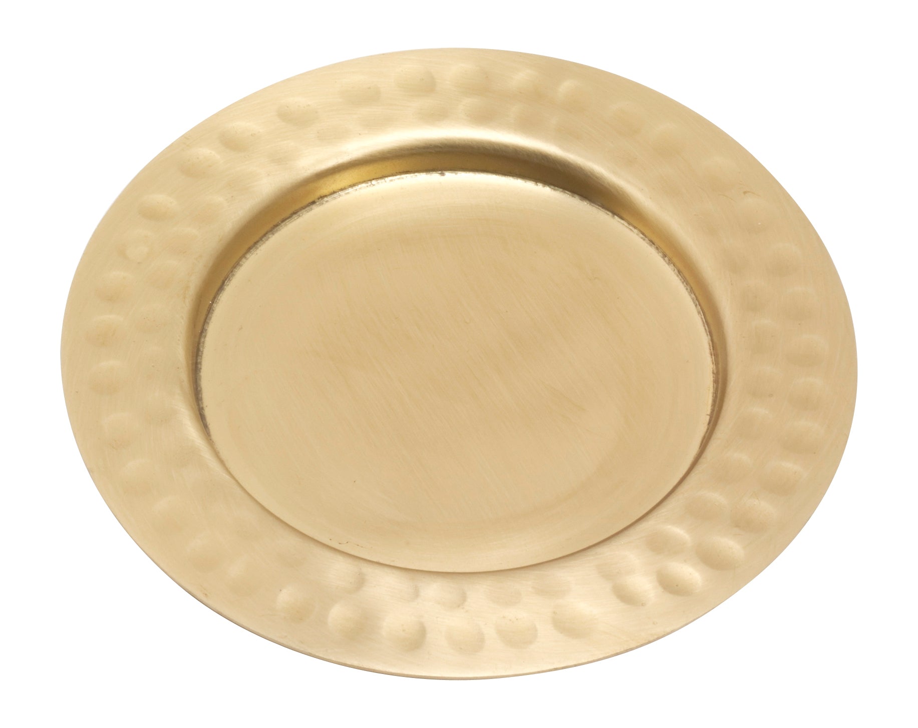 Candlestick plate matt D 10 cm