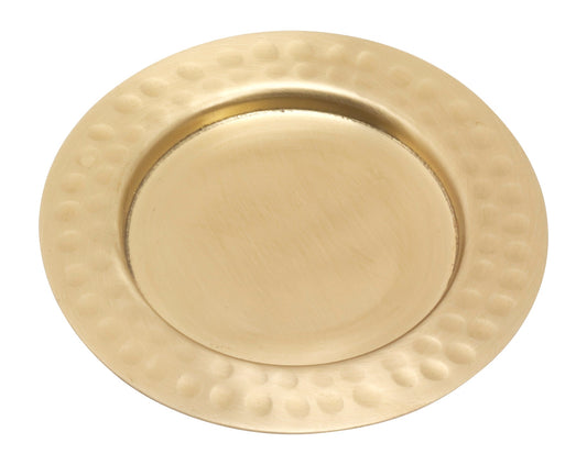 Candlestick plate matt D 10 cm