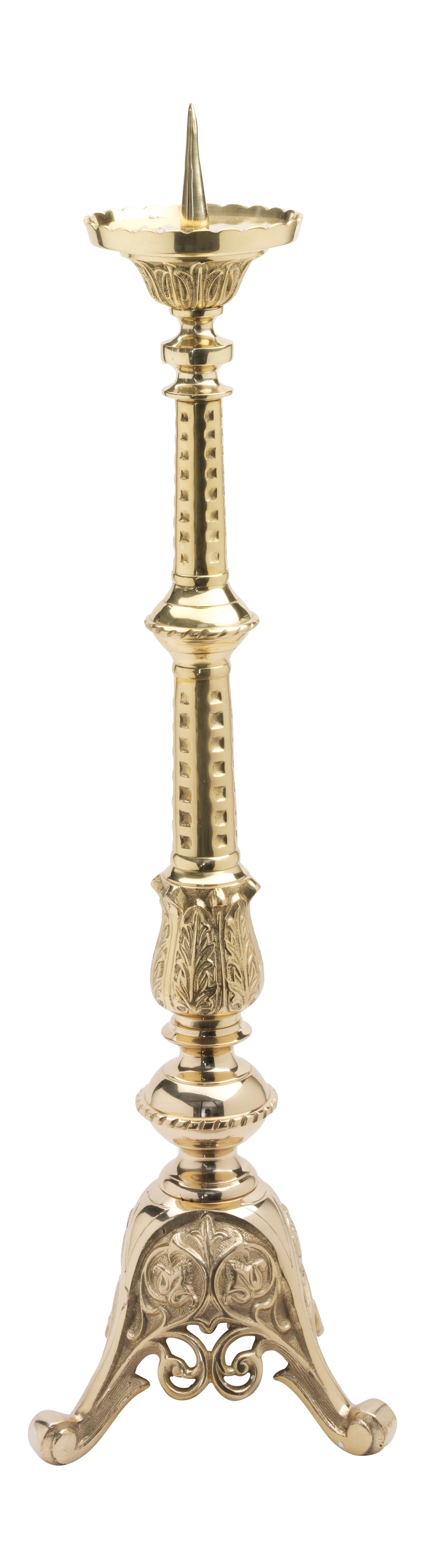 Brass Candlestick 110cm or 62cm