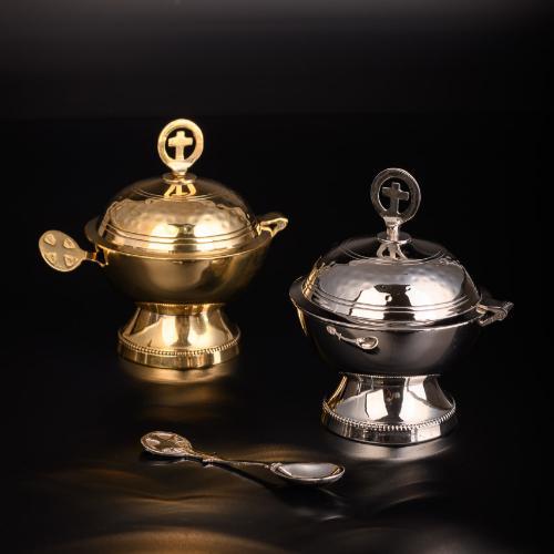 Incense holder and spoon