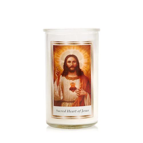 Devotional Glass Candle