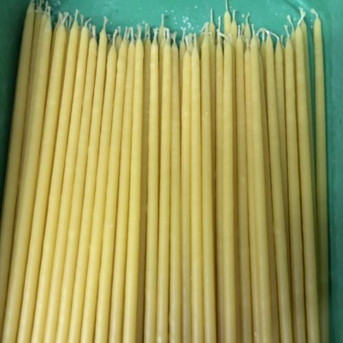 Tapered Beeswax Candles (100)