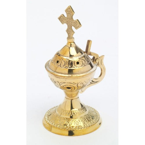 Solid Brass Incense Burner