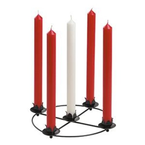 Advent Set 1' x 12' Red and White