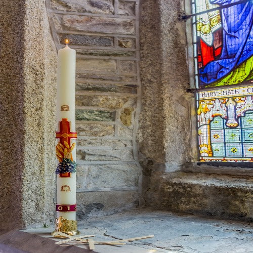 2" 1/2" Paschal Candle