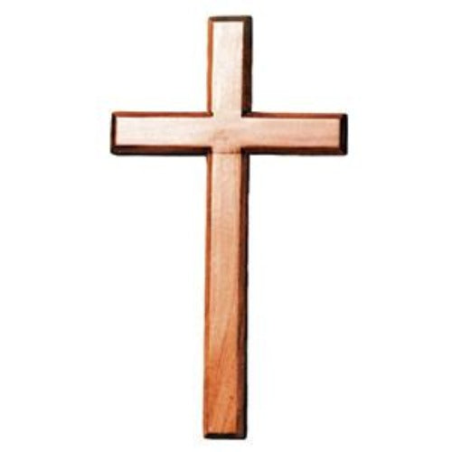 Solid Mahogany Wooden Hanging Cross